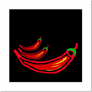 Red Chili Posters and Art